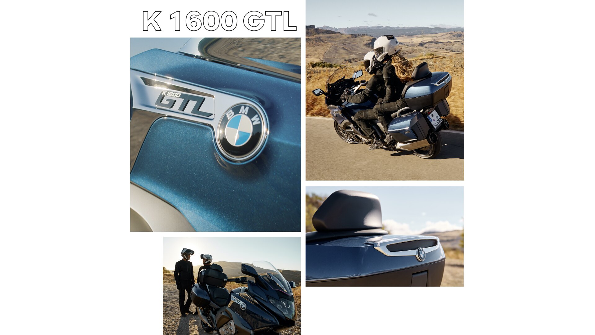 Dynamické zábery jazdy modelu K 1600 GT