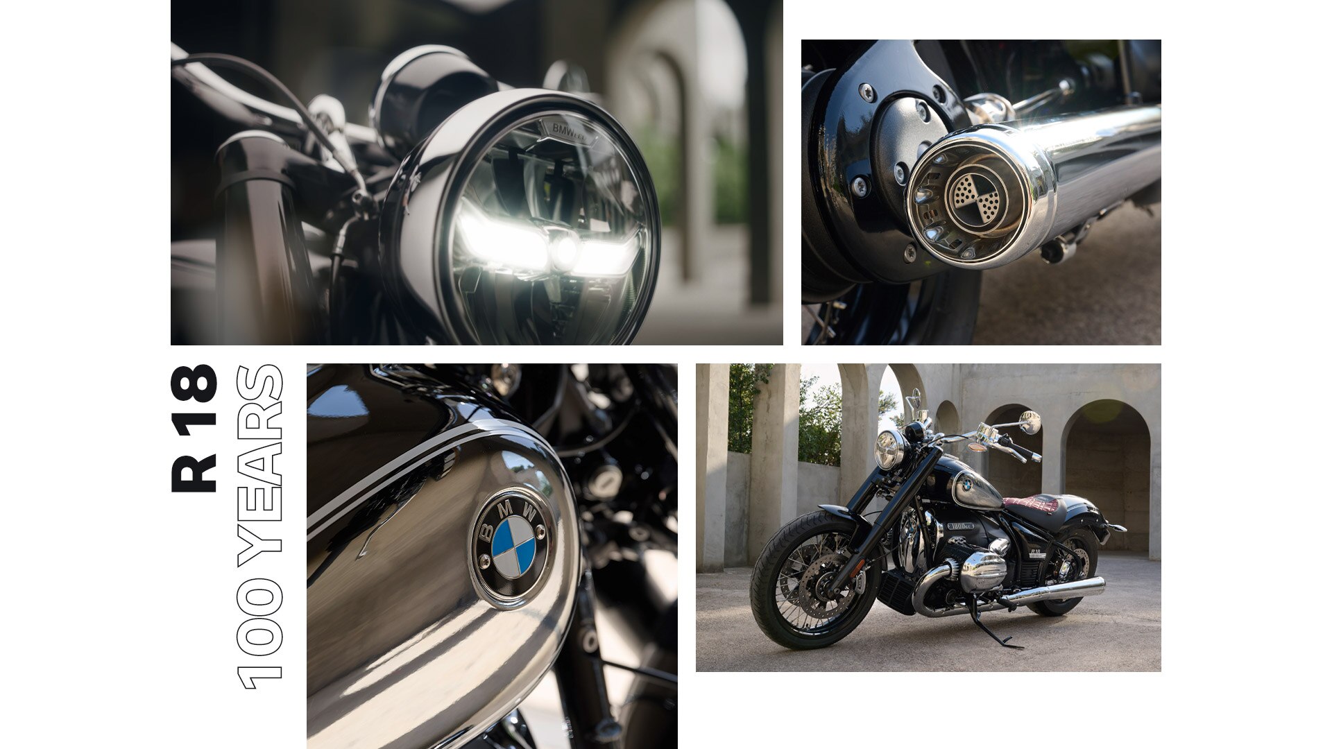 Limitovaný model edície BMW R 18 100 Years k 100-ročnému jubileu BMW Motorrad 