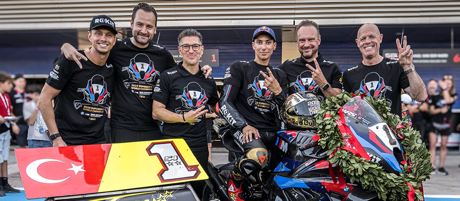 Oficiálne tričko BMW Motorrad WSBK