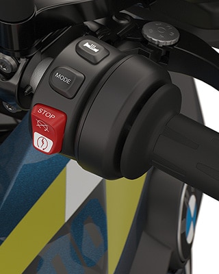 Vyhrievanie rukovätí modelu BMW F 800 GS