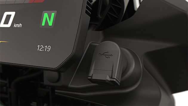 USB port modelu F 800 GS