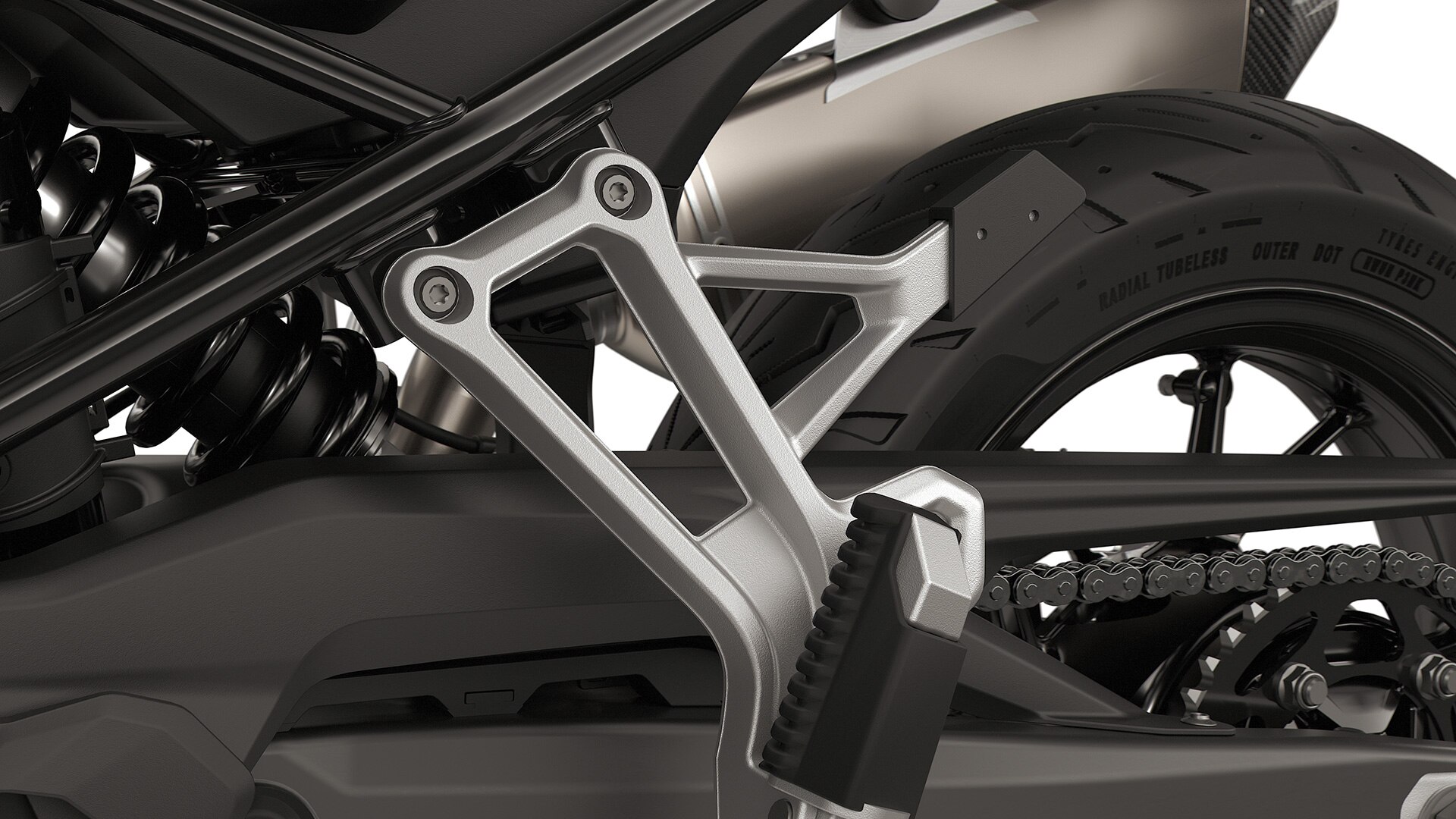 Držiak kufrov pre kufrové systémy Vario modelu F 800 GS