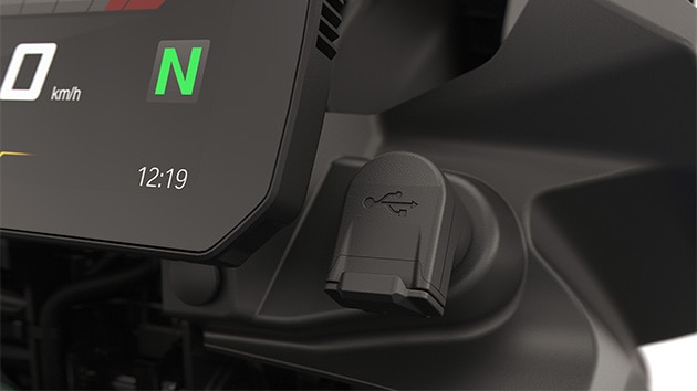 USB port modelu F 800 GS