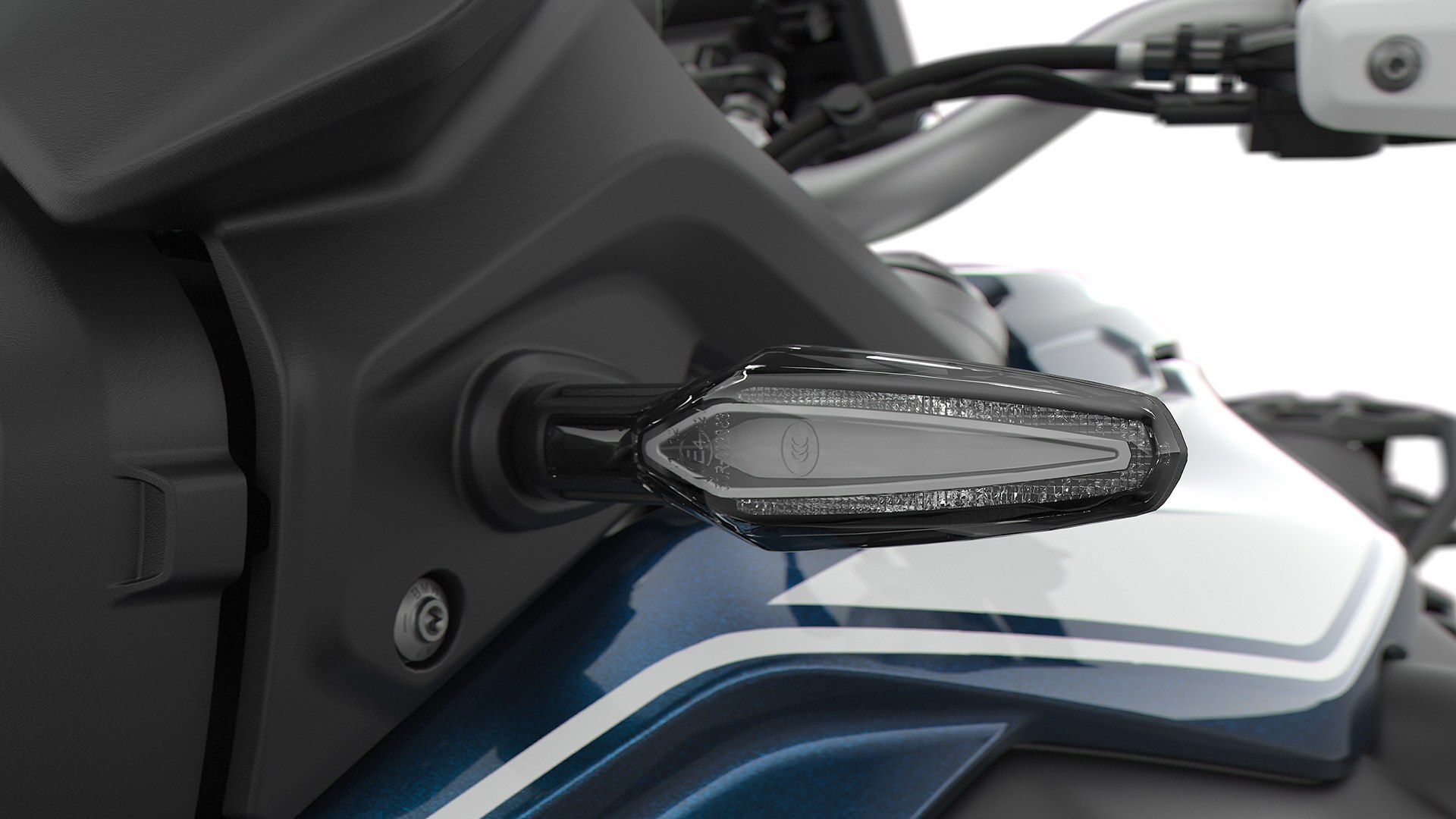 Zobrazené sú LED smerovky modelu F 850 GS.