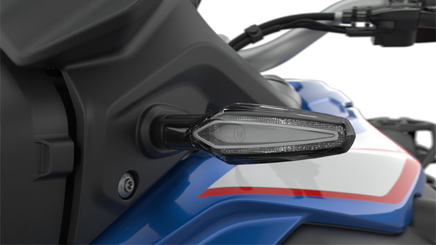 Zobrazené sú LED smerovky modelu F 850 GS.