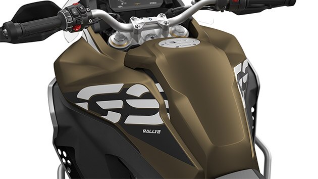 Vidíme nádrž F 850 GS Adventure.