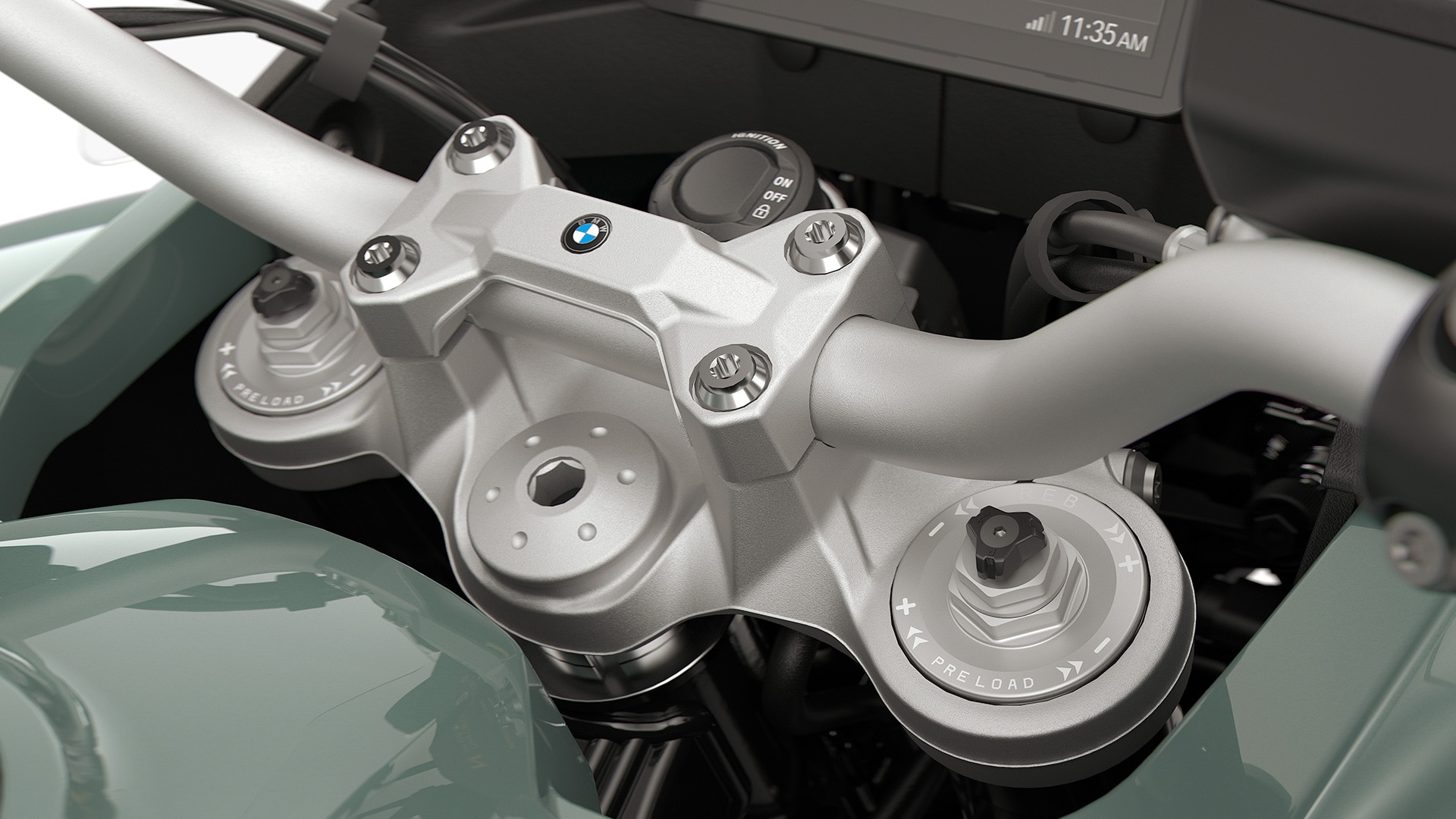 Nastaviteľná vidlica modelu F 900 GS Adventure od BMW Motorrad