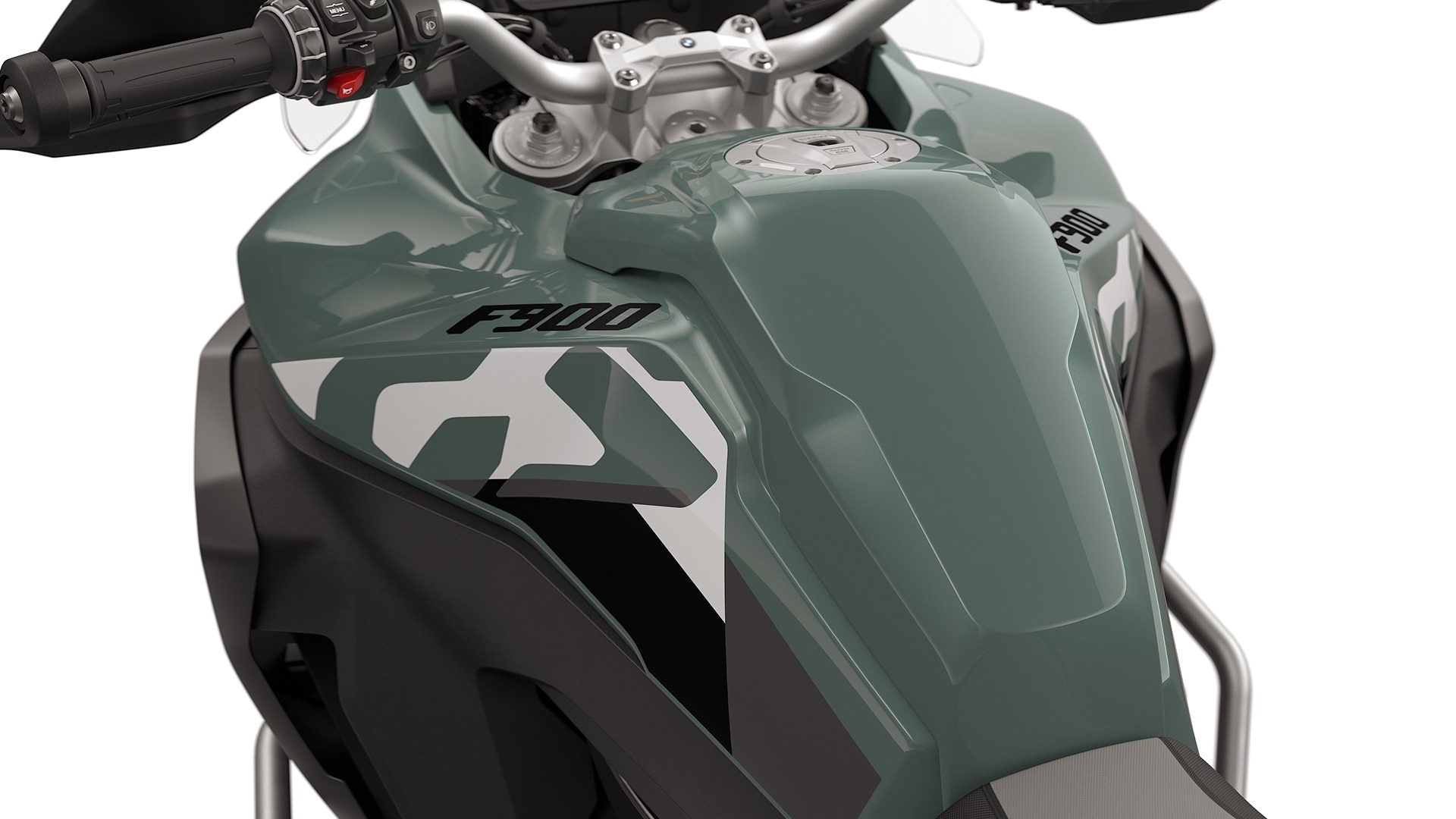 Bočné panely modelu F 900 GS Adventure od BMW Motorrad s nádržou s objemom 23 l