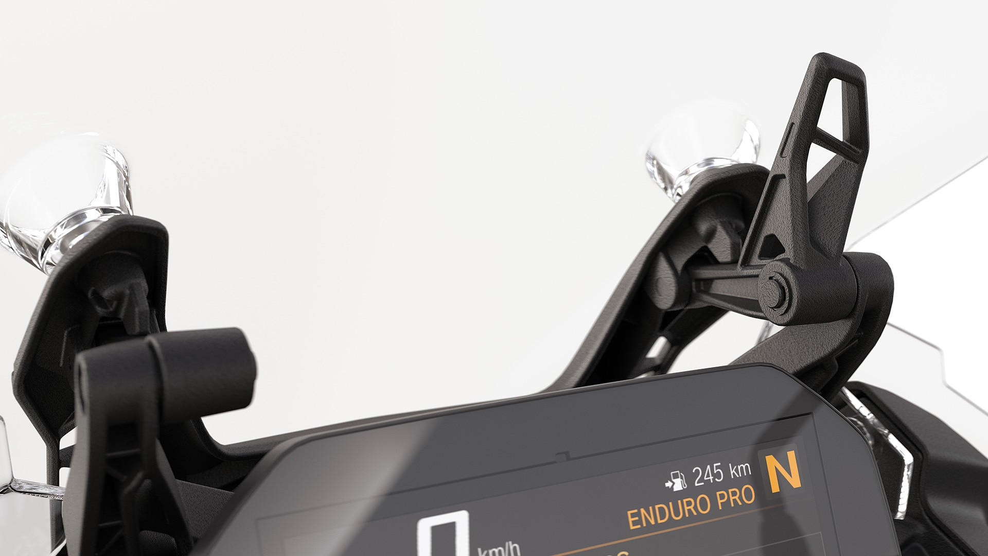 Nastaviteľný cestovný čelný štít modelu F 900 GS Adventure od BMW Motorrad