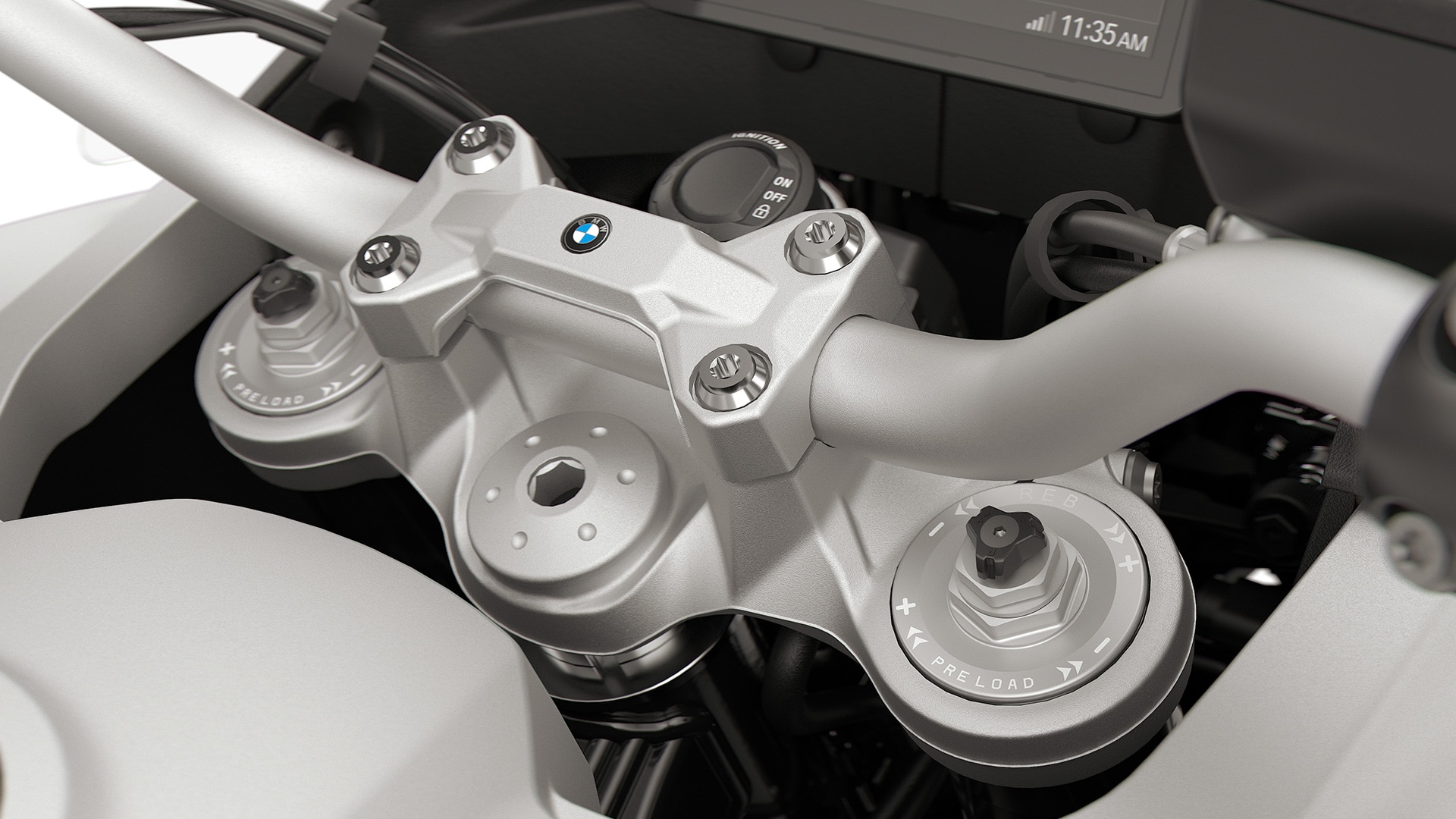 Nastaviteľná vidlica modelu F 900 GS Adventure od BMW Motorrad