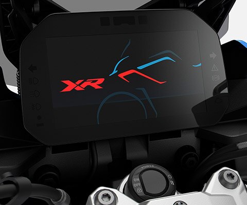 TFT displej BMW F 900 XR.