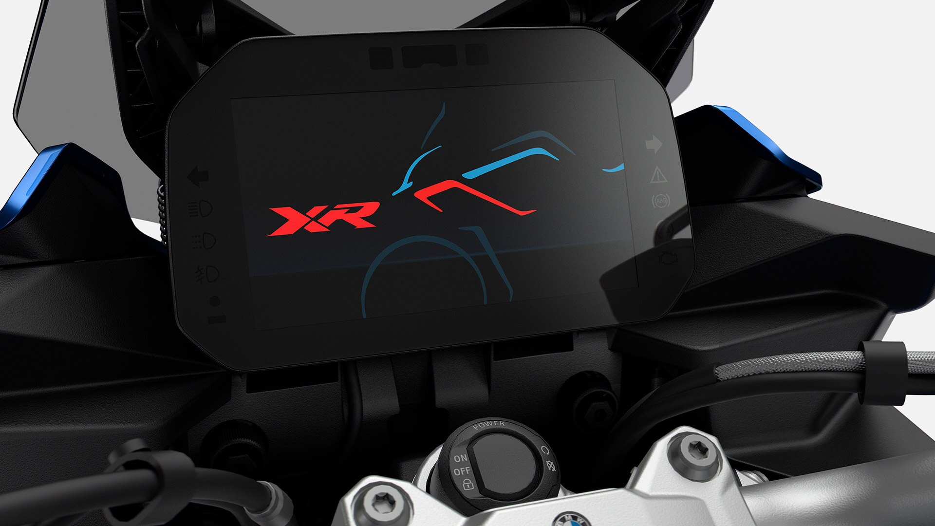 TFT displej BMW F 900 XR.