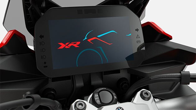 TFT displej BMW F 900 XR.