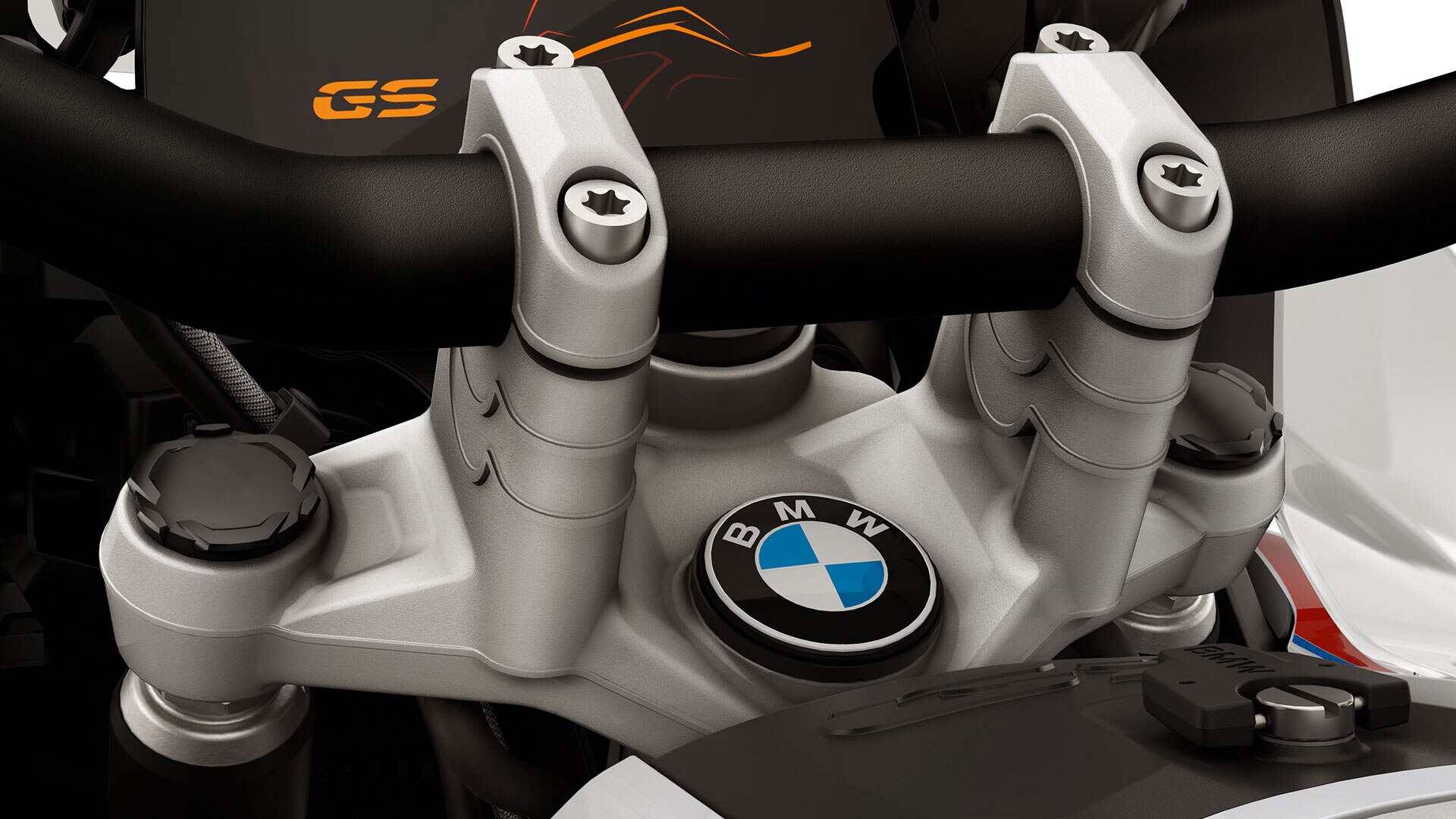 Vidíme R 1250 GS Adventure so zvýšením riadidiel.