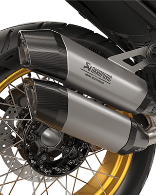 Dvojitý tlmič výfuku