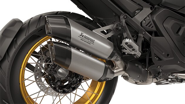 Dvojitý tlmič výfuku