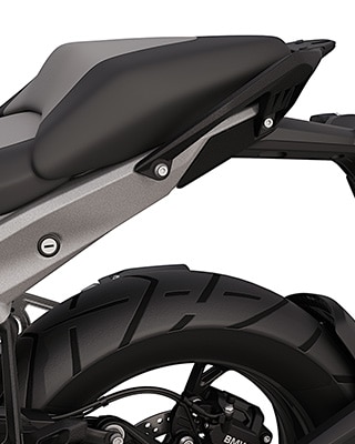 Zadná časť so sedadlom spolujazdca a držadlami modelu R 1300 GS od BMW Motorrad