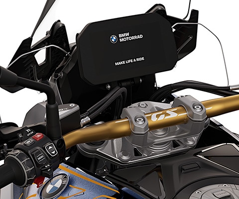 Zlaté riadidlá modelu BMW R 1300 GS Option 719 Tramuntana