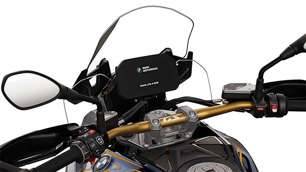 Zlaté riadidlá modelu BMW R 1300 GS Option 719 Tramuntana