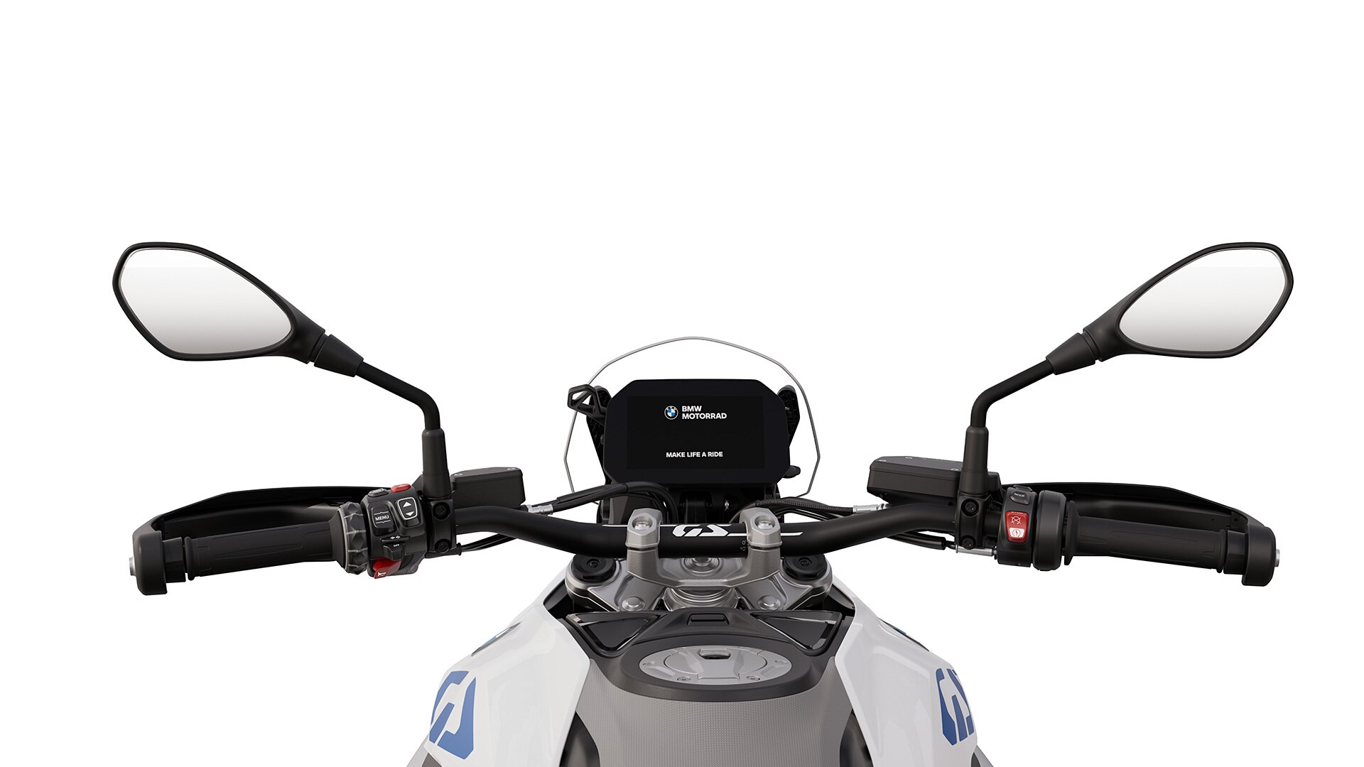 Nastaviteľný čelný štít Sport modelu R 1300 GS od BMW Motorrad