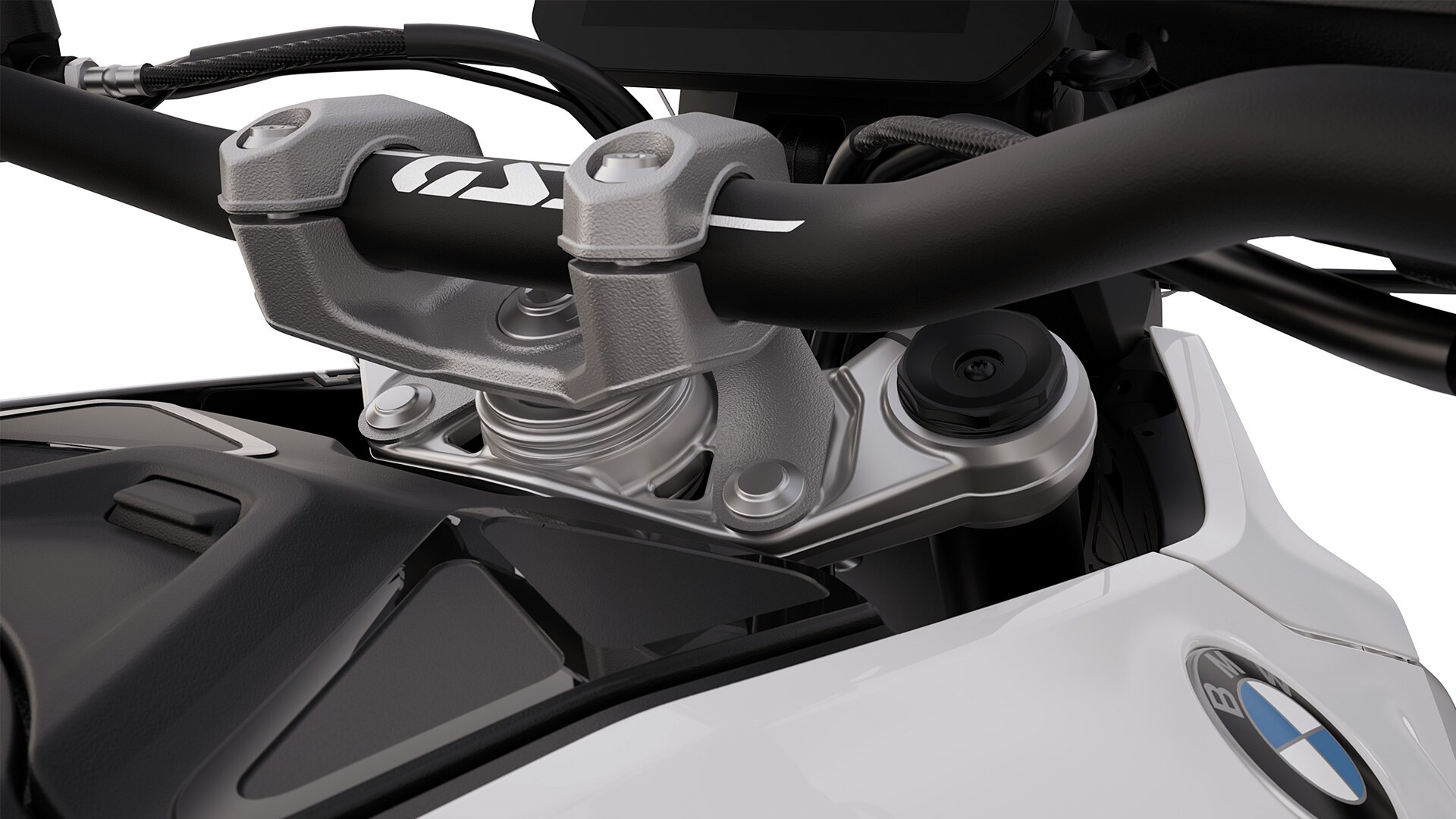 Mostík vidlice so systémom BMW EVO Telelever modelu R 1300 GS od BMW Motorrad