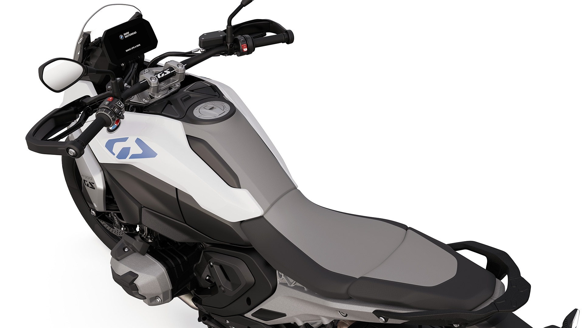 Súvislá línia od nádrže po sedadlo modelu R 1300 GS od BMW Motorrad
