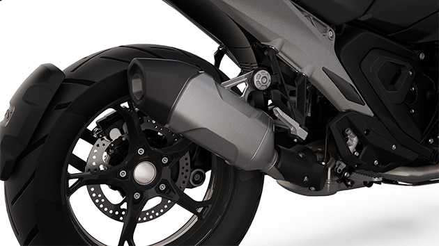 Sériový koncový tlmič výfuku modelu R 1300 GS od BMW Motorrad