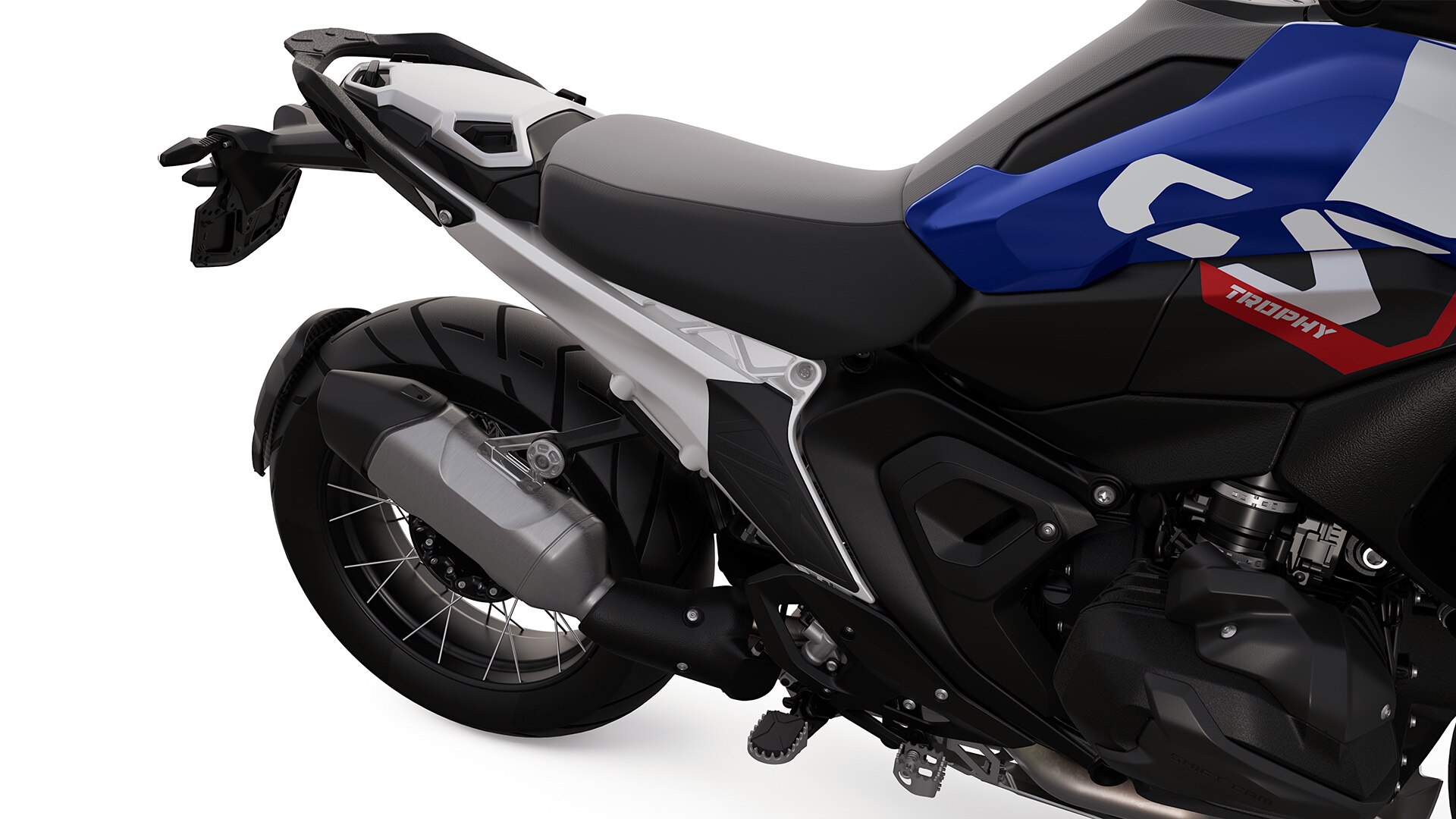 Samostatná zadná časť modelu R 1300 GS Trophy od BMW Motorrad