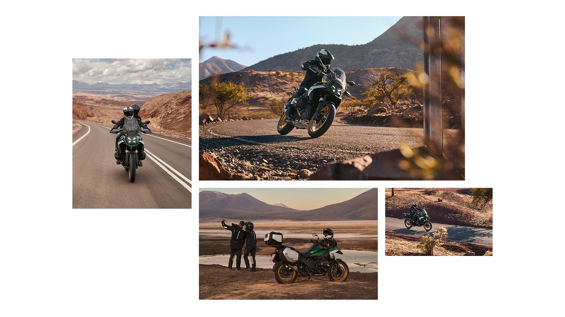 Koláž modelu R 1300 GS Option 719 Tramuntana