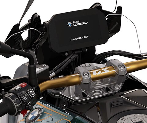 Zlaté riadidlá modelu BMW R 1300 GS Option 719 Tramuntana