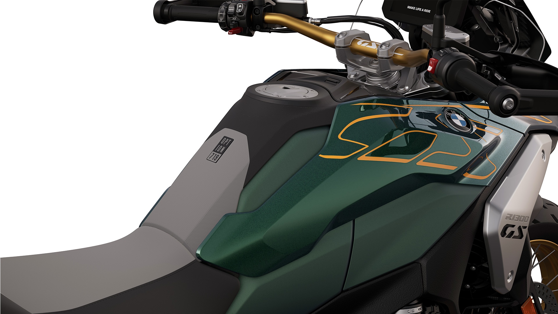 Grafický dizajn modelu BMW R 1300 GS Tramuntana s výbavou Option 719