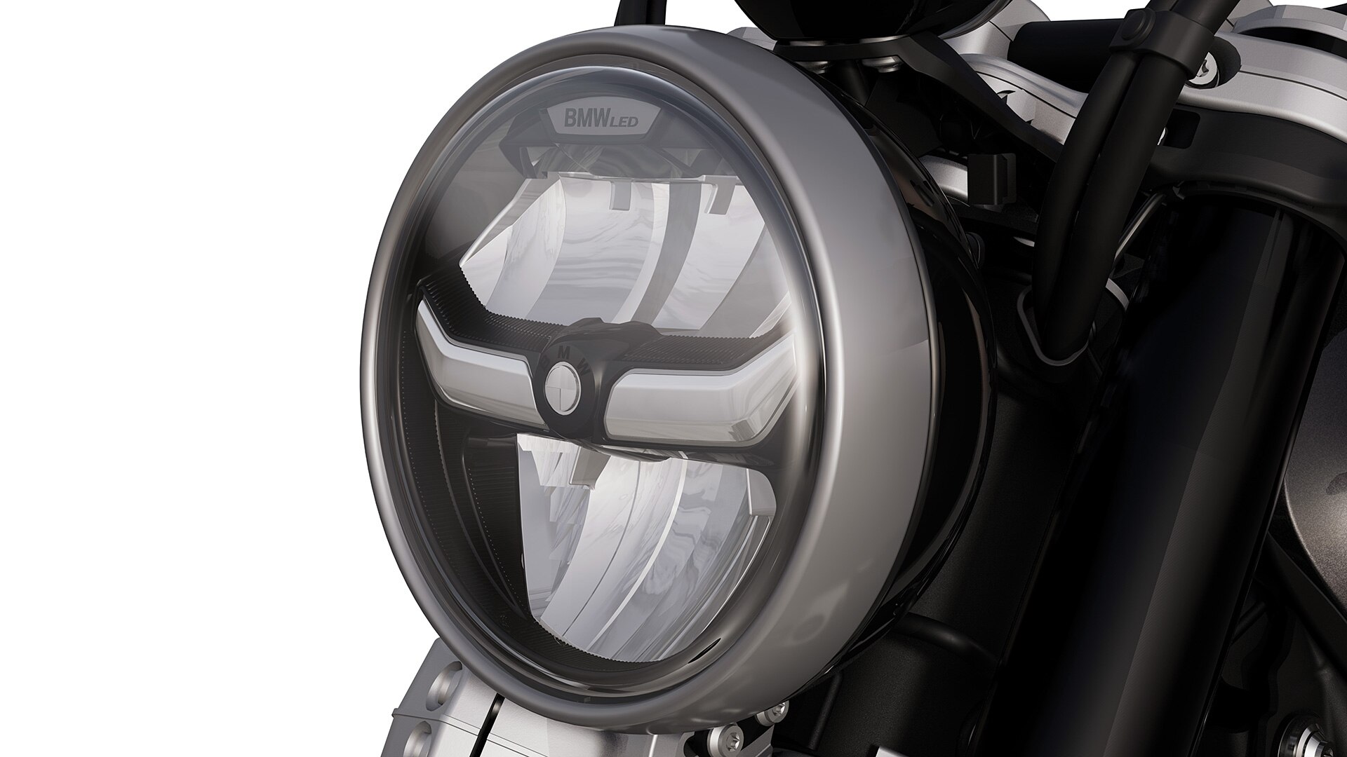 R 12 od BMW Motorrad s LED svetlometmi s denným svietením