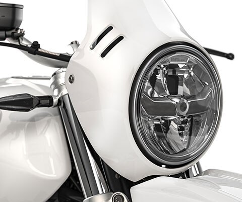 Vidíme LED svetlomet a LED smerovky modelu R nineT Urban G/S.