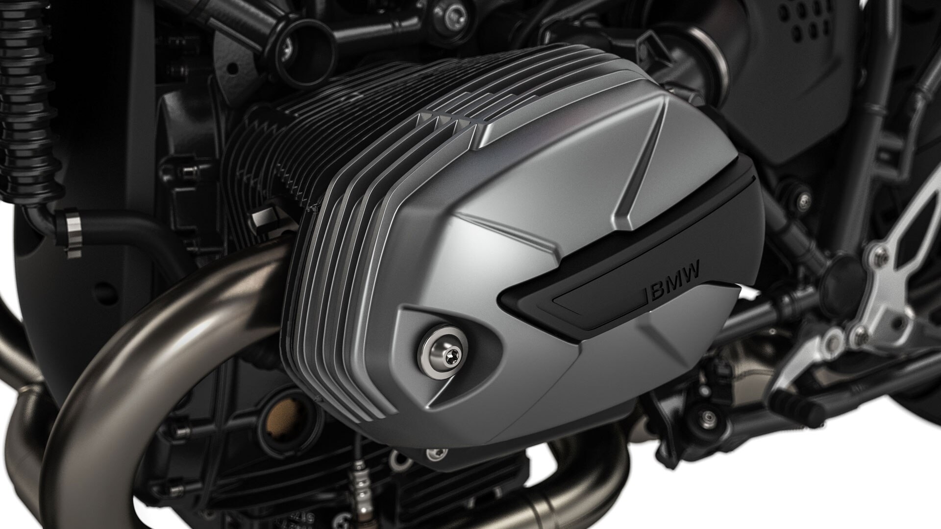 Vidíme motor s protiľahlými valcami (boxer) modelu R nineT Urban G/S.