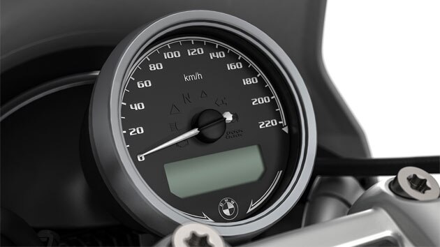 Vidíme okrúhly tachometer modelu R nineT Urban G/S.