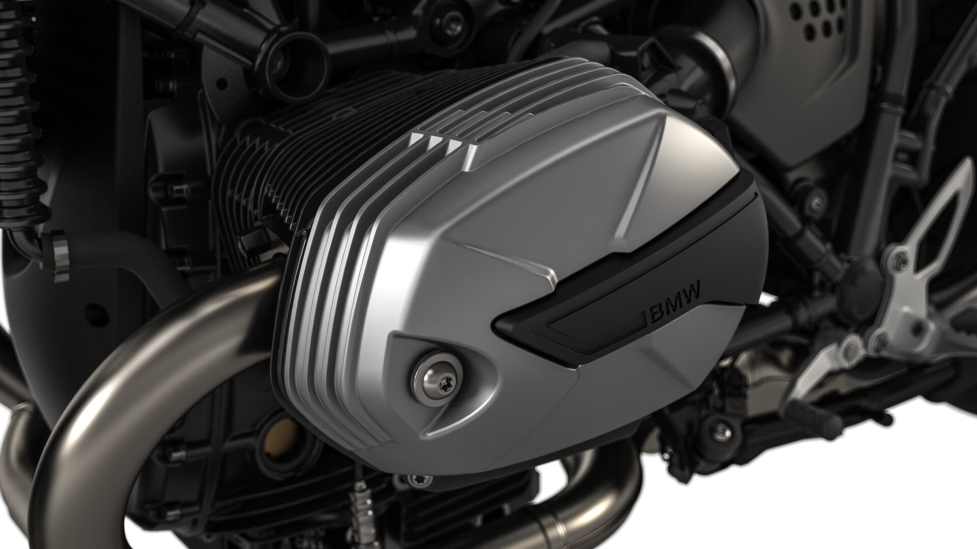 Vidíme dvojvalcový boxerový motor R nineT Pure.