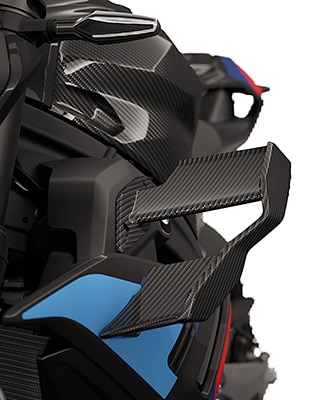 Aerodynamické karbónové krídla M modelu M 1000 R od BMW Motorrad