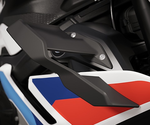 Aerodynamické krídla modelu M 1000 R od BMW