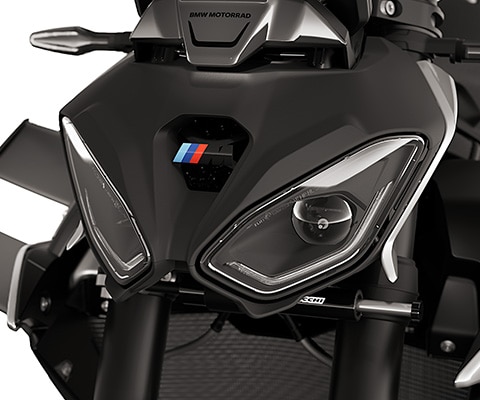 Dvojitý LED svetlomet modelu M 1000 R od BMW Motorrad
