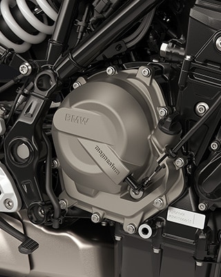 Radový dvojvalcový motor modelu F 450 R od BMW Motorrad