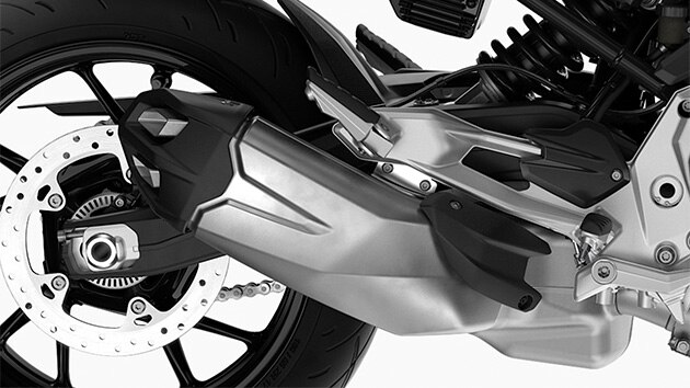 Krátky výfuk F 900 R.