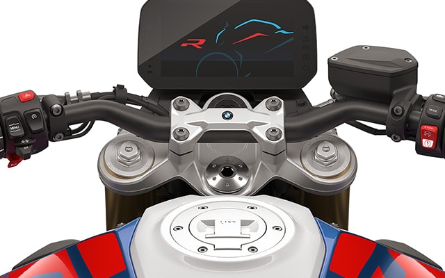 Nastaviteľná pružinová vidlica typu Upside-Down modelu F 900 R od BMW Motorrad
