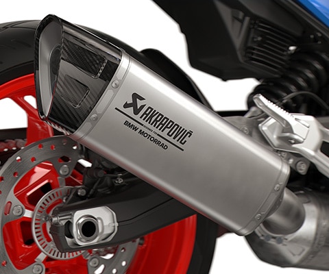 Športový tlmič hluku modelu F 900 R od BMW Motorrad