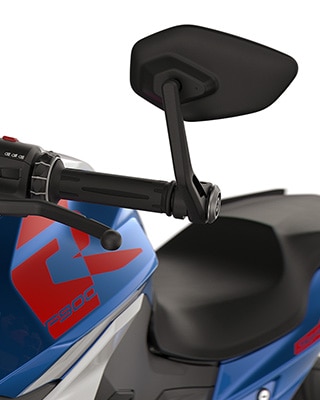 Spätné zrkadlá na riadidlá modelu F 900 R od BMW Motorrad