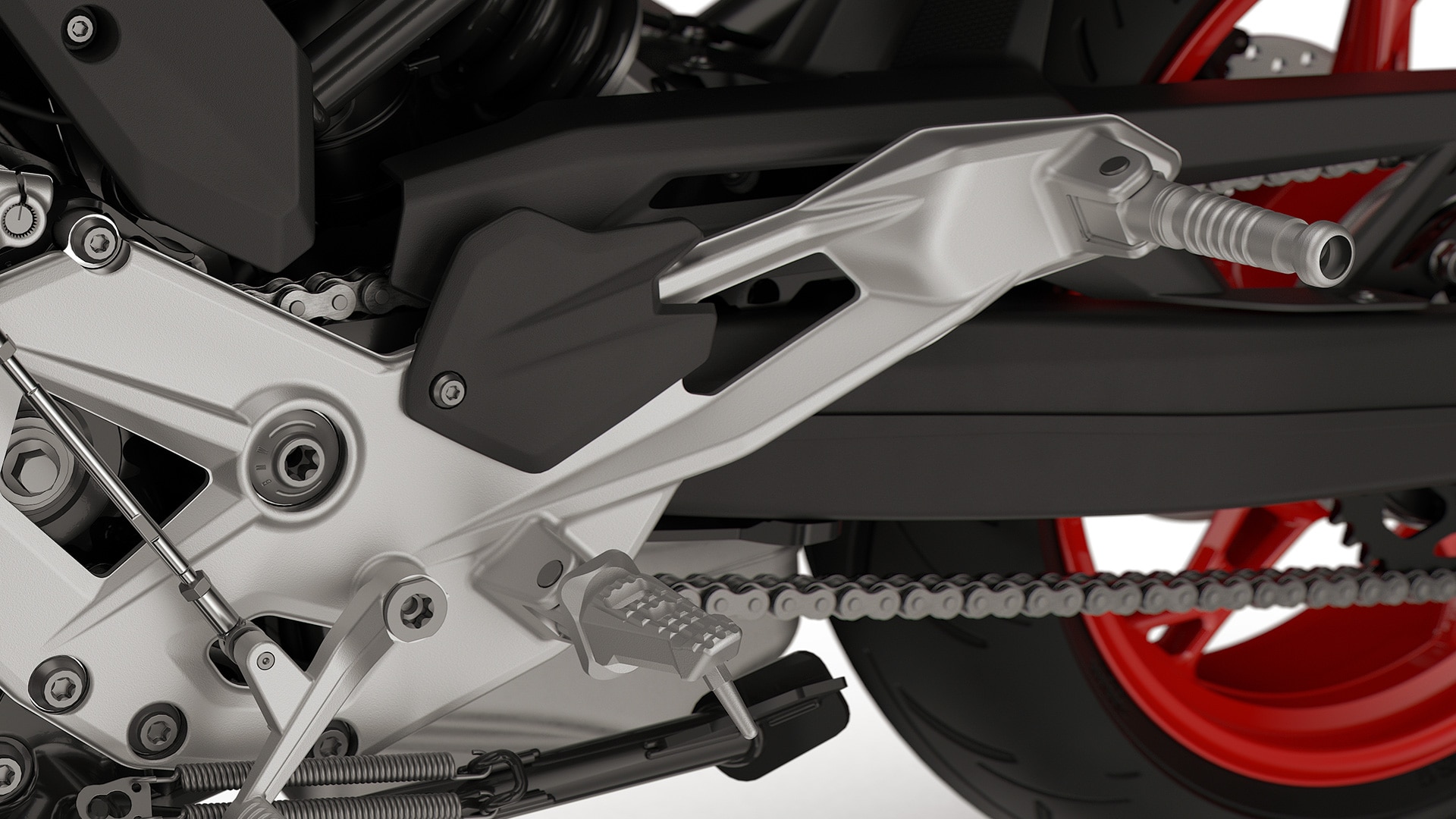 Stúpačky modelu F 900 R od BMW Motorrad