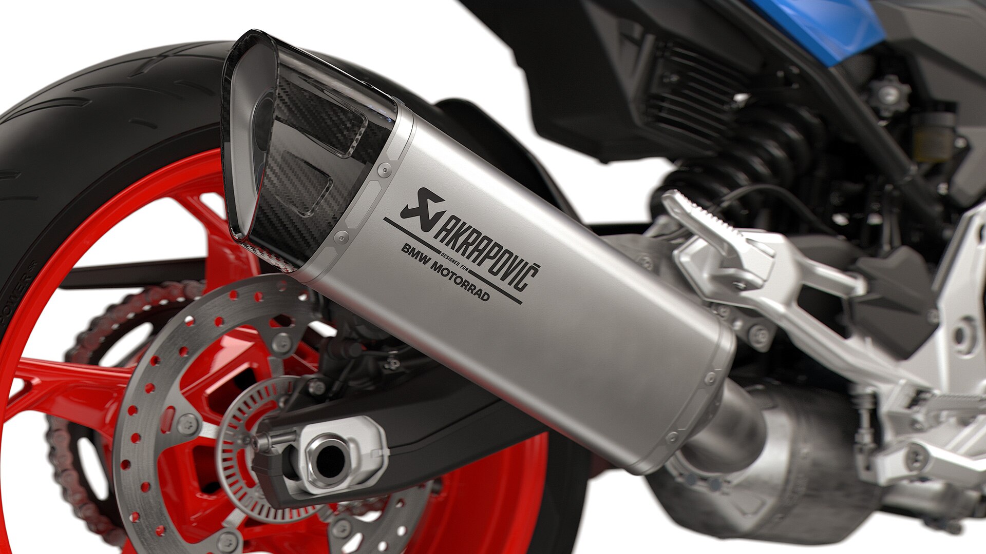 Športový tlmič hluku modelu F 900 R od BMW Motorrad