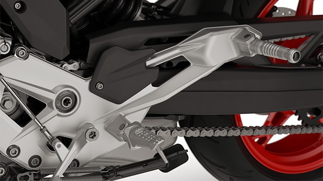 Stúpačky modelu F 900 R od BMW Motorrad