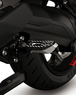 Nastavovací systém stupačiek modelu R 1300 R od BMW Motorrad