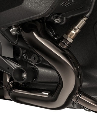 Výfukový systém modelu R 1300 R od BMW Motorrad