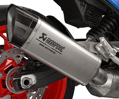 Športový tlmič hluku modelu F 900 XR od BMW Motorrad